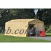 Shelterlogic Auto Shelter 10' x 20 x8' Peak Style Instant Garage, Sandstone   554795362